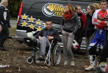 Westvlaams zijspancross-talent gekluisterd aan de rolstoel : Marvin Vanluchene.