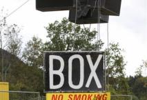 In Roggenburg mag je niet roken onder deze geluidsbox. Rare snuiters toch hÃ©, die Zwitsers ! 